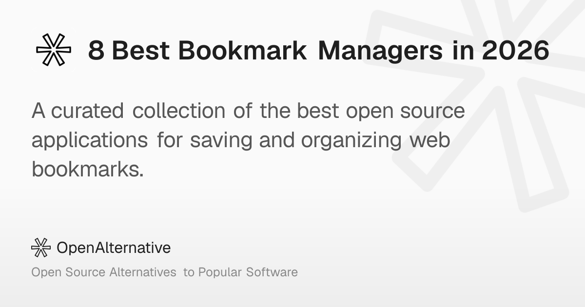 8 Best Bookmark Managers in 2026