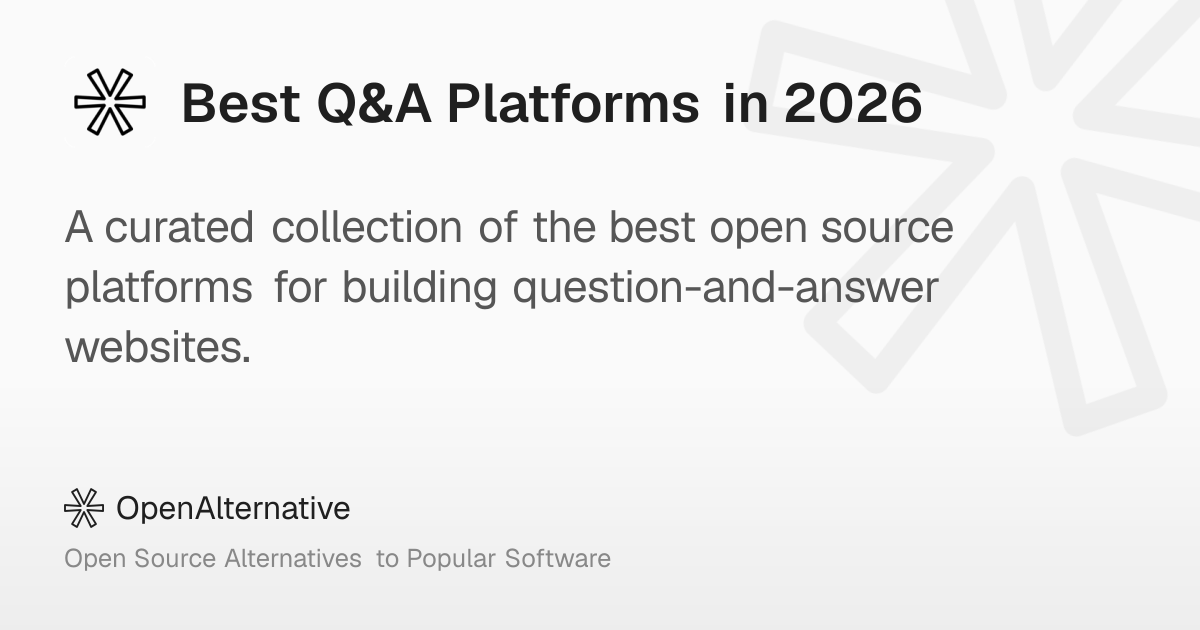 Best Q&A Platforms in 2026