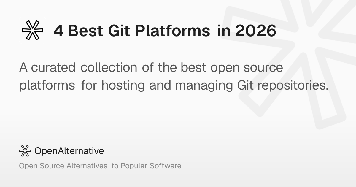 4 Best Git Platforms in 2026