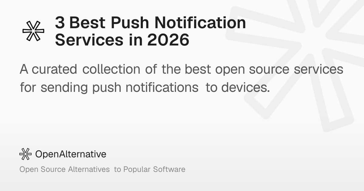 3 Best Push Notification Services in 2026