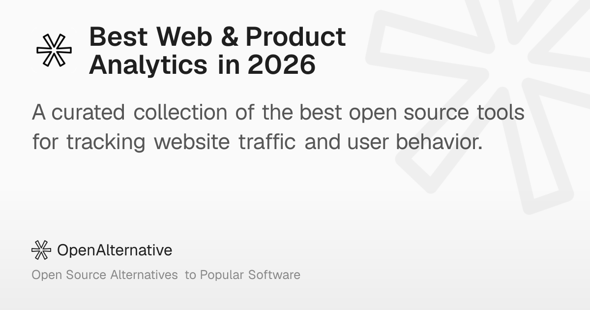 Best Web & Product Analytics in 2026