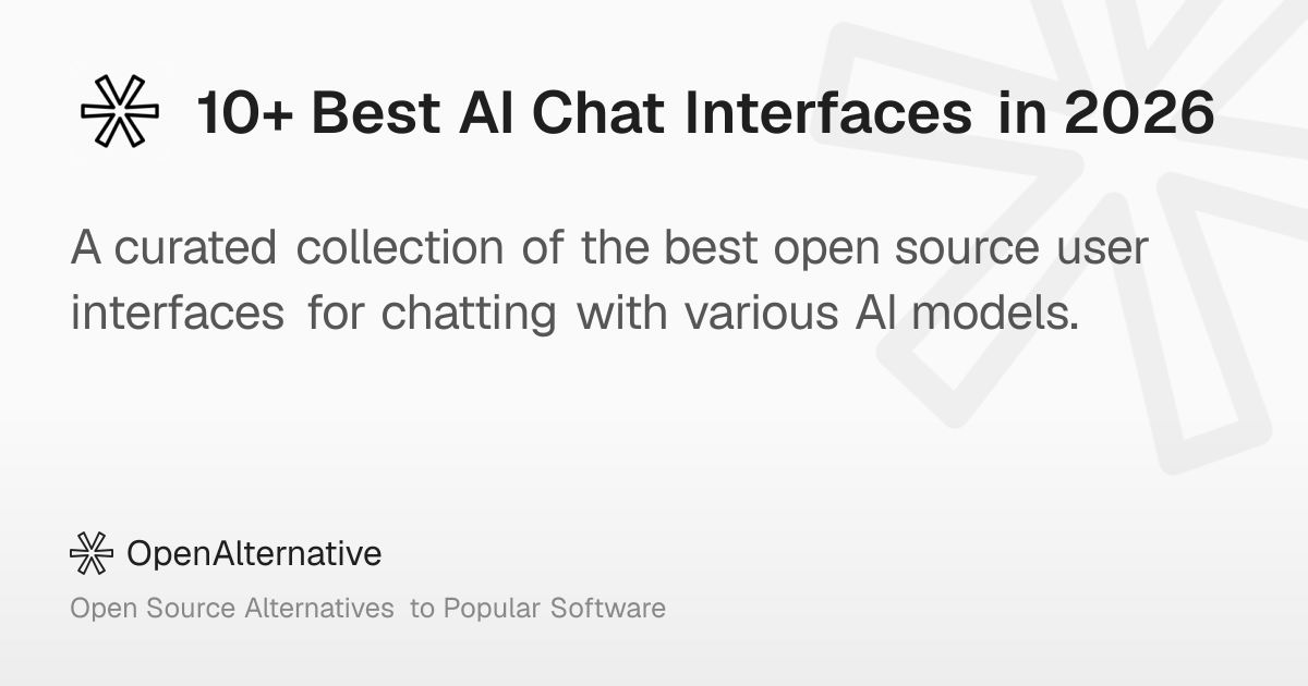 10+ Best AI Chat Interfaces in 2026