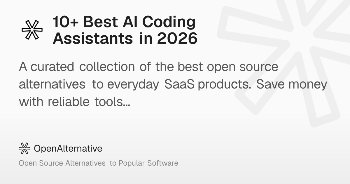 10+ Best AI Coding Assistants in 2026