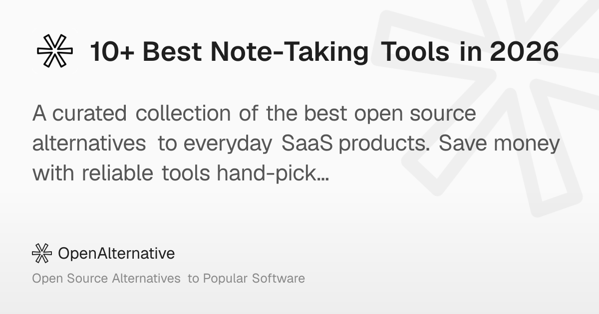 10+ Best Note-Taking Tools in 2026