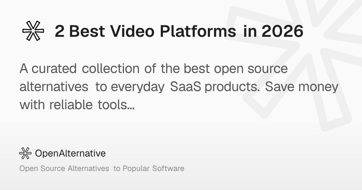 2 Best Video Platforms in 2026
