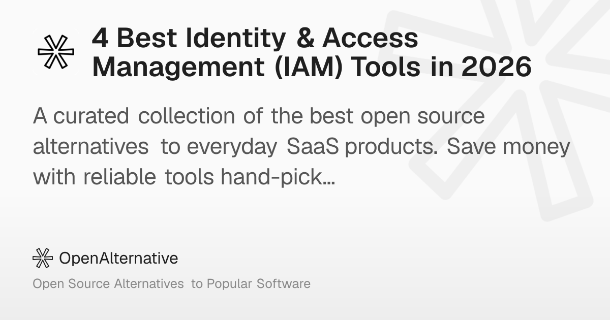 4 Best Identity & Access Management (IAM) Tools in 2026
