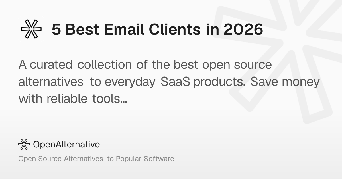 5 Best Email Clients in 2026