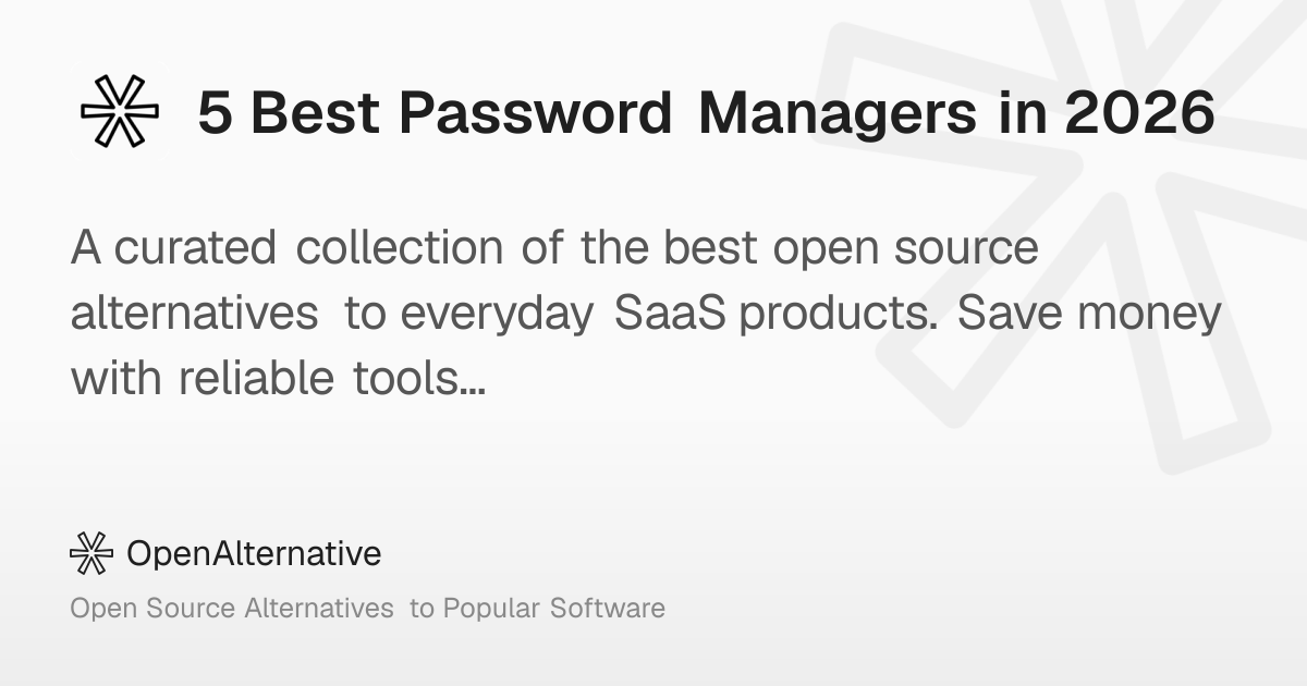 5 Best Password Managers in 2026