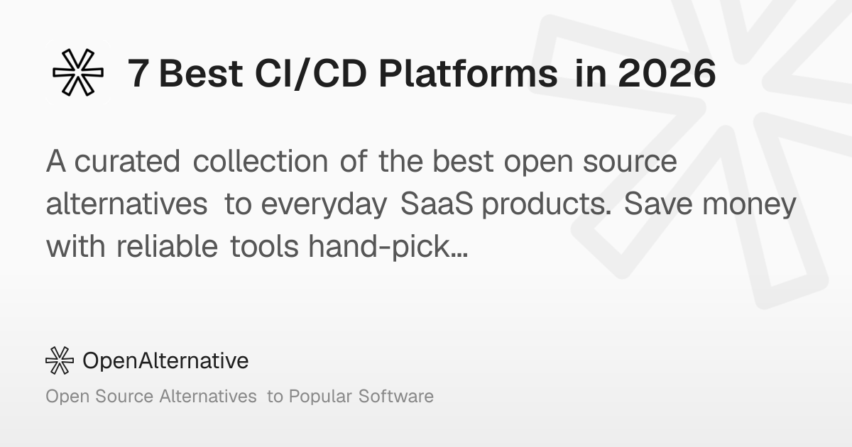 7 Best CI/CD Platforms in 2026