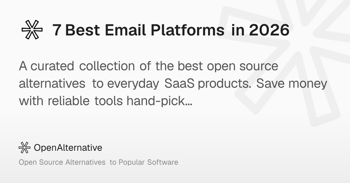 7 Best Email Platforms in 2026