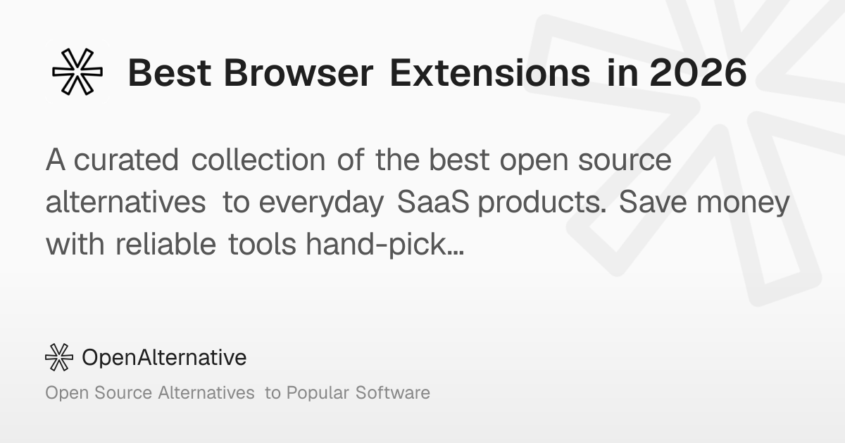 Best Browser Extensions in 2026