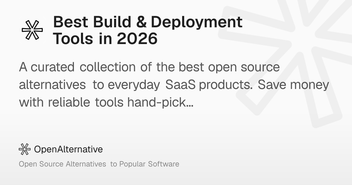 Best Build & Deployment Tools in 2026