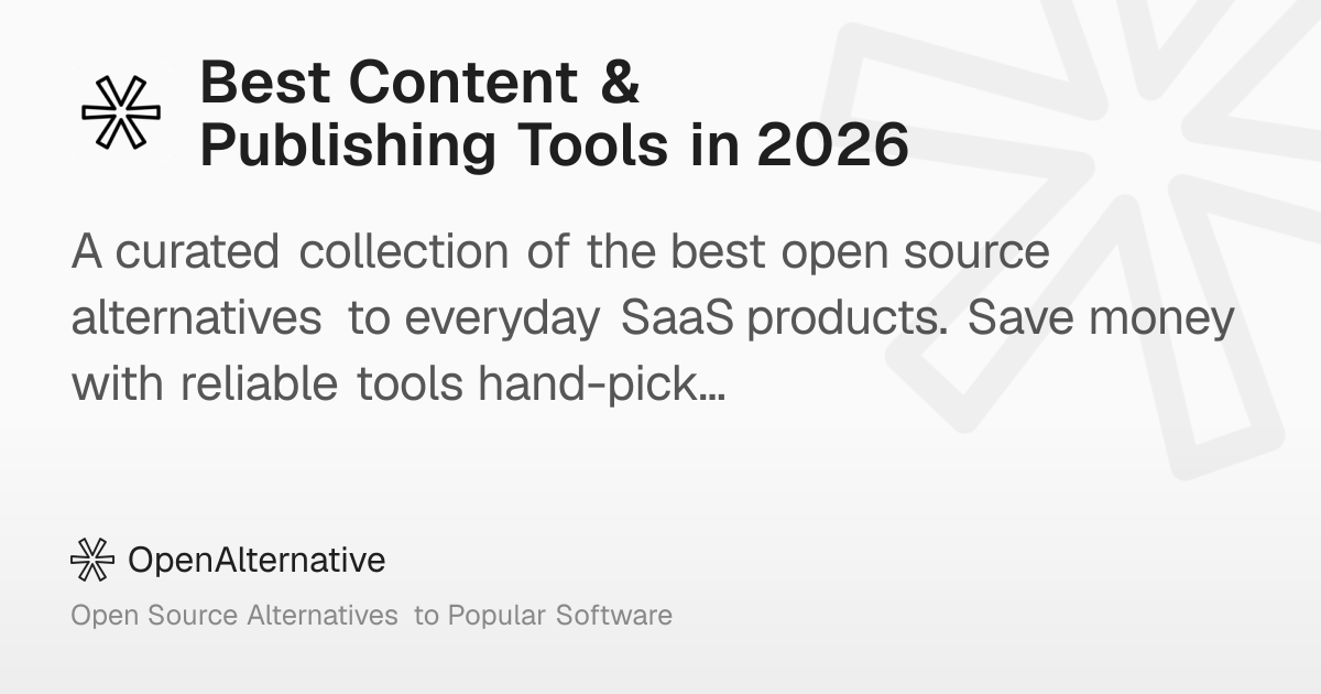 Best Content & Publishing Tools in 2026