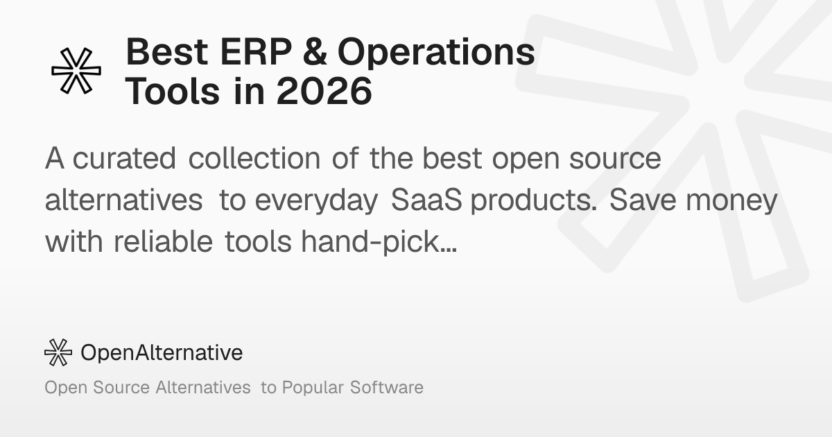 Best ERP & Operations Tools in 2026