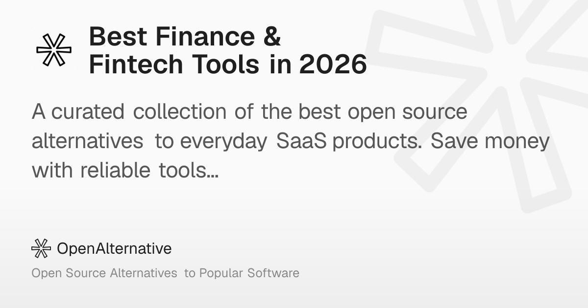 Best Finance & Fintech Tools in 2026