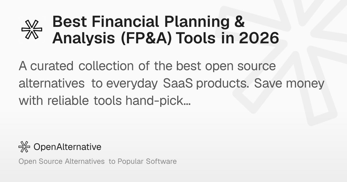 Best Financial Planning & Analysis (FP&A) Tools in 2026