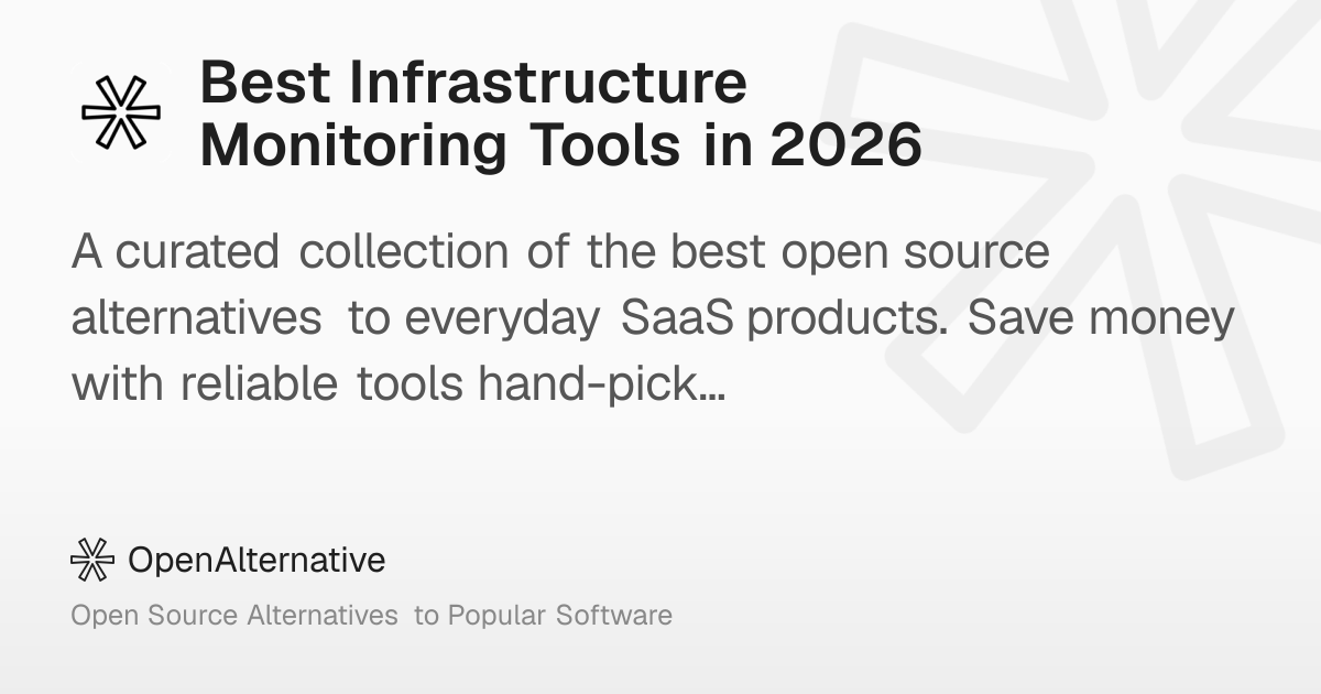 Best Infrastructure Monitoring Tools in 2026