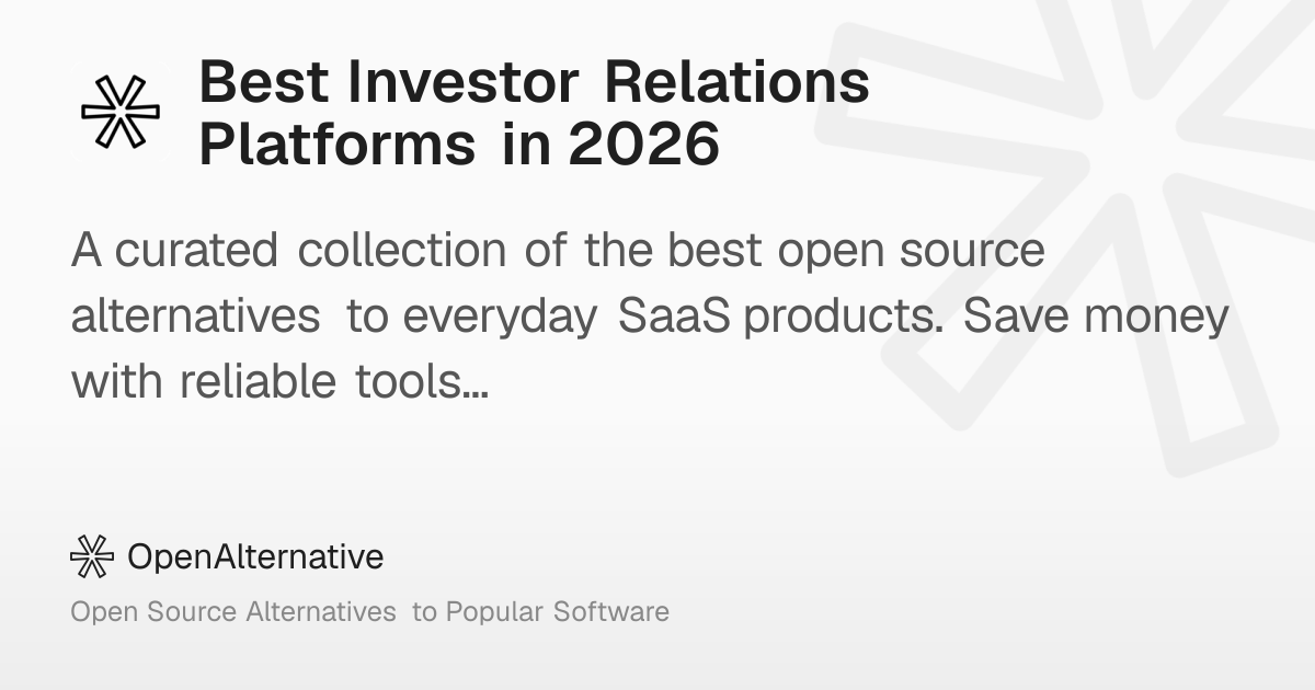 Best Investor Relations Platforms in 2026