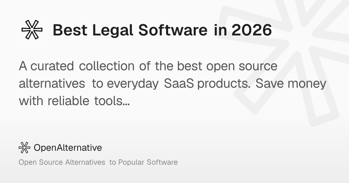 Best Legal Software in 2026
