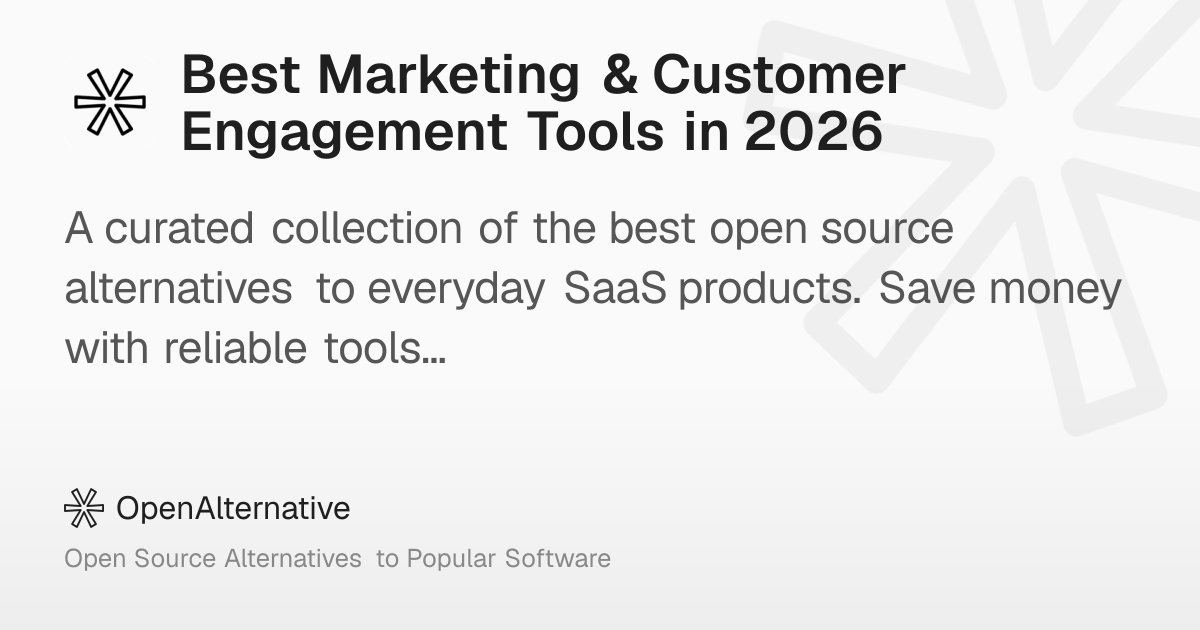 Best Marketing & Customer Engagement Tools in 2026