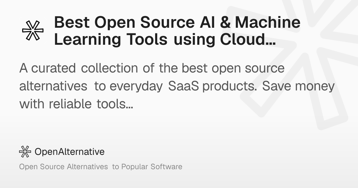 Best Open Source AI & Machine Learning Tools using Cloud BigQuery in 2026