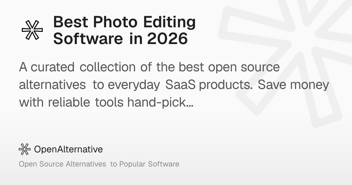 Best Photo Editing Software in 2026