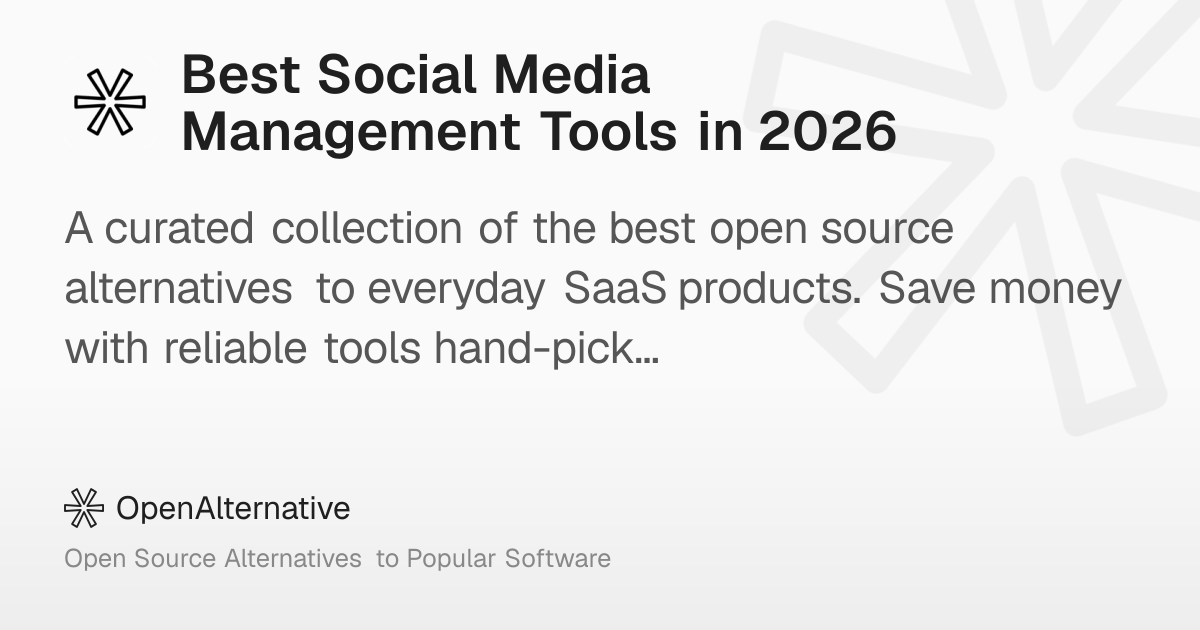 Best Social Media Management Tools in 2026