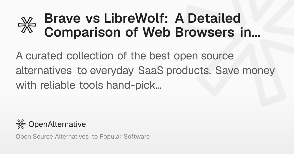 Brave vs LibreWolf: A Detailed Comparison of Web Browsers in 2026