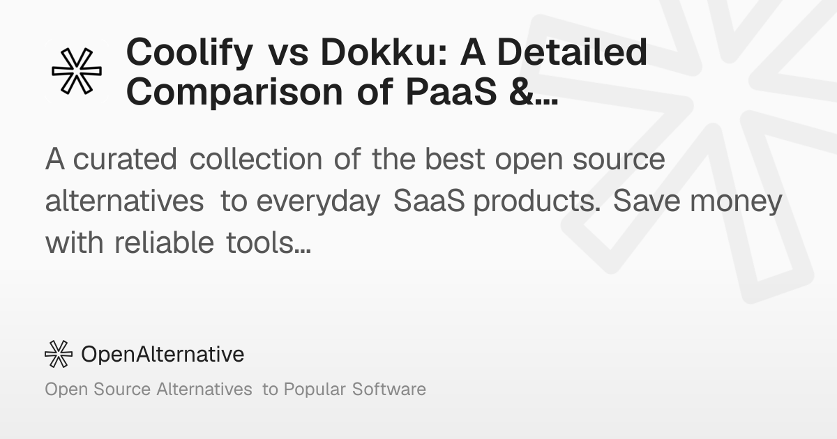 Coolify vs Dokku: A Detailed Comparison of PaaS & Deployment Tools in 2026