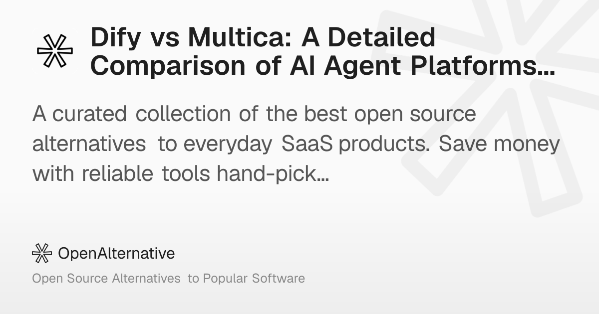 Dify vs Multica: A Detailed Comparison of AI Agent Platforms in 2026