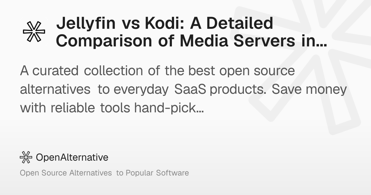 Jellyfin vs Kodi: A Detailed Comparison of Media Servers in 2026