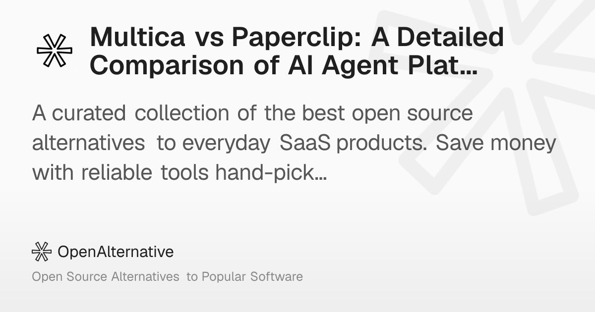 Multica vs Paperclip: A Detailed Comparison of AI Agent Platforms in 2026