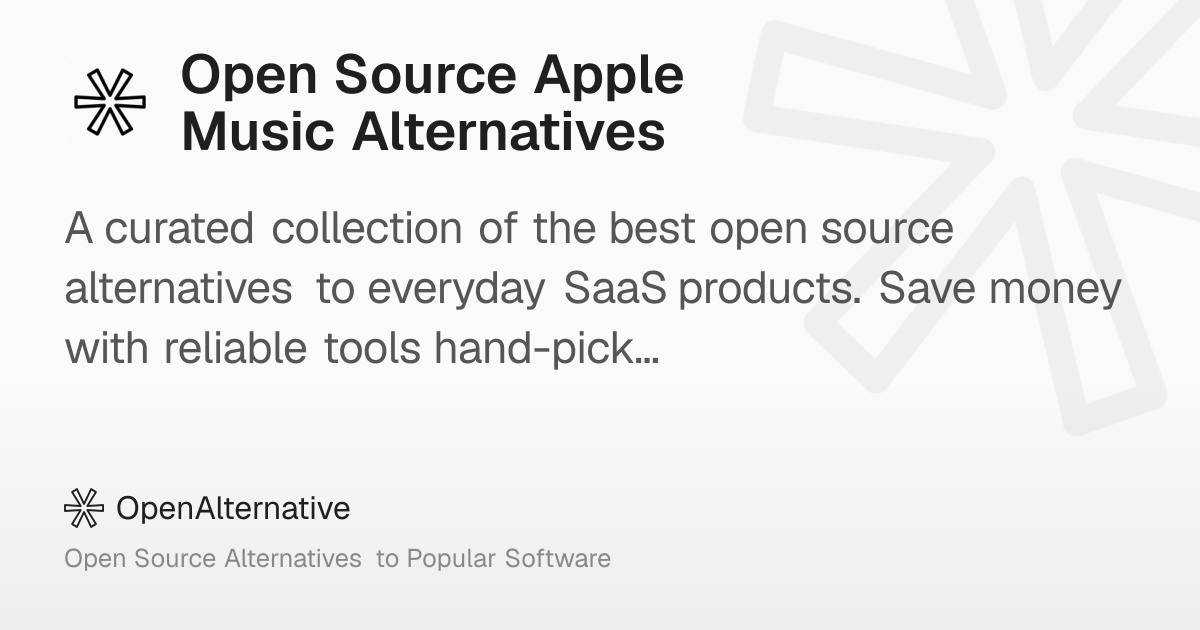2 Best Open Source Apple Music Alternatives in 2026
