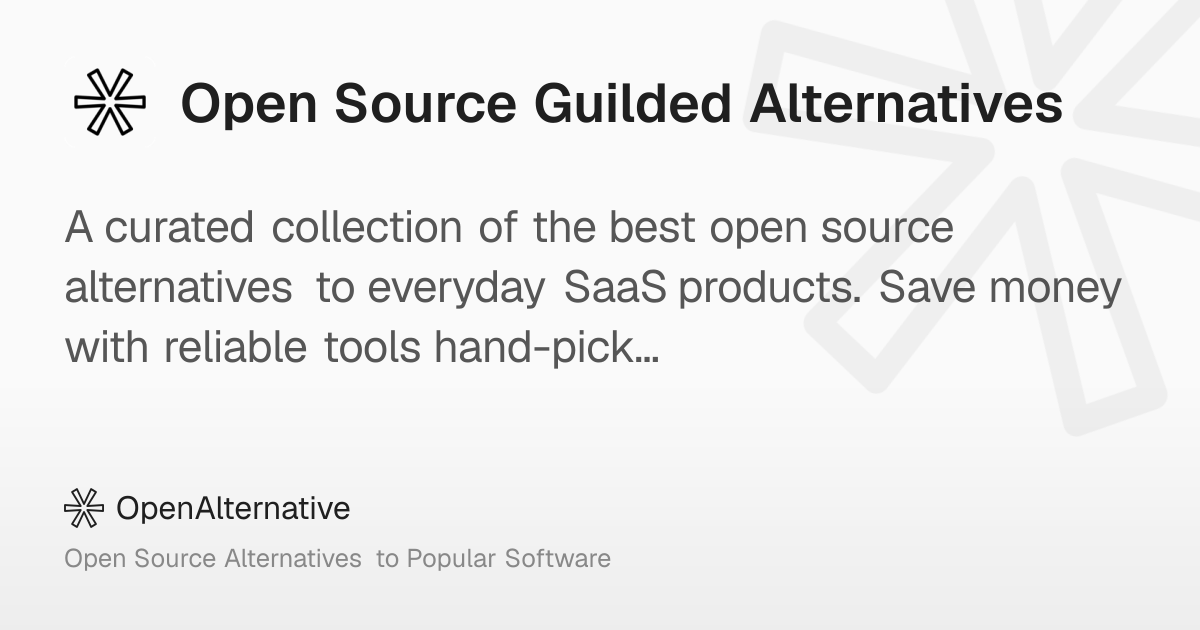 9 Best Open Source Guilded Alternatives in 2026