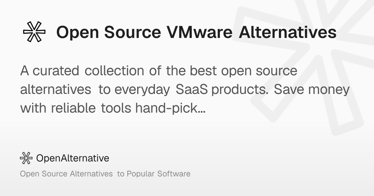 2 Best Open Source VMware Alternatives in 2026