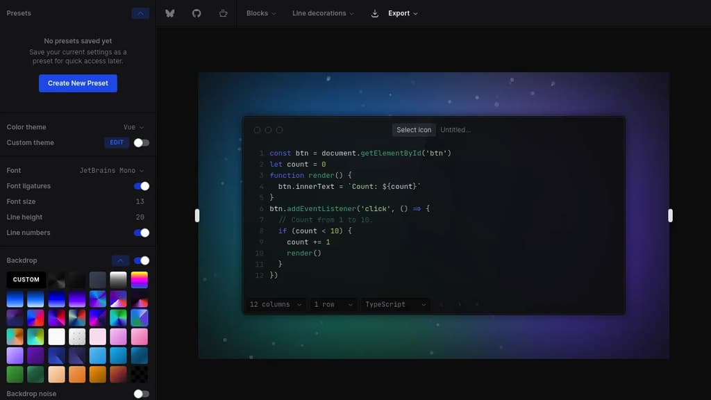Screenshot of Chalk.ist website