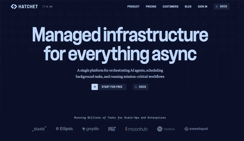 Screenshot of Hatchet