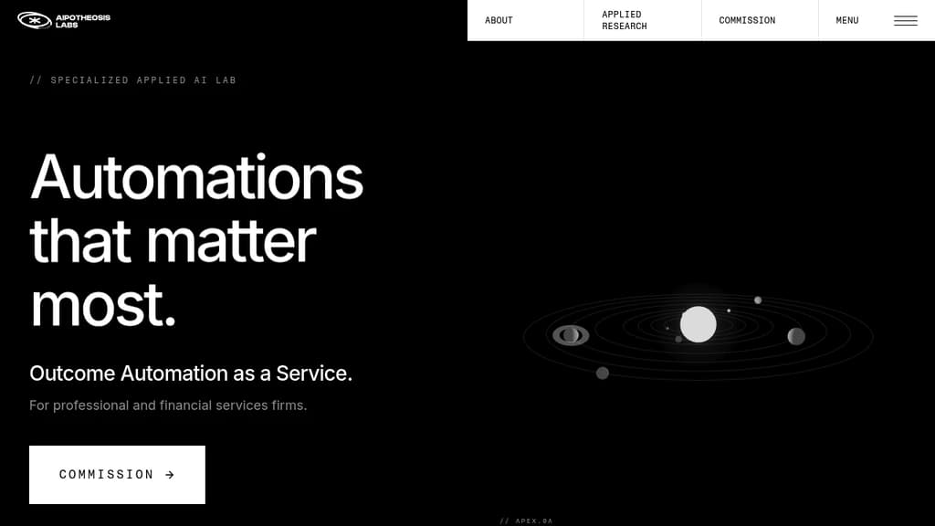 Screenshot of ACI.dev website