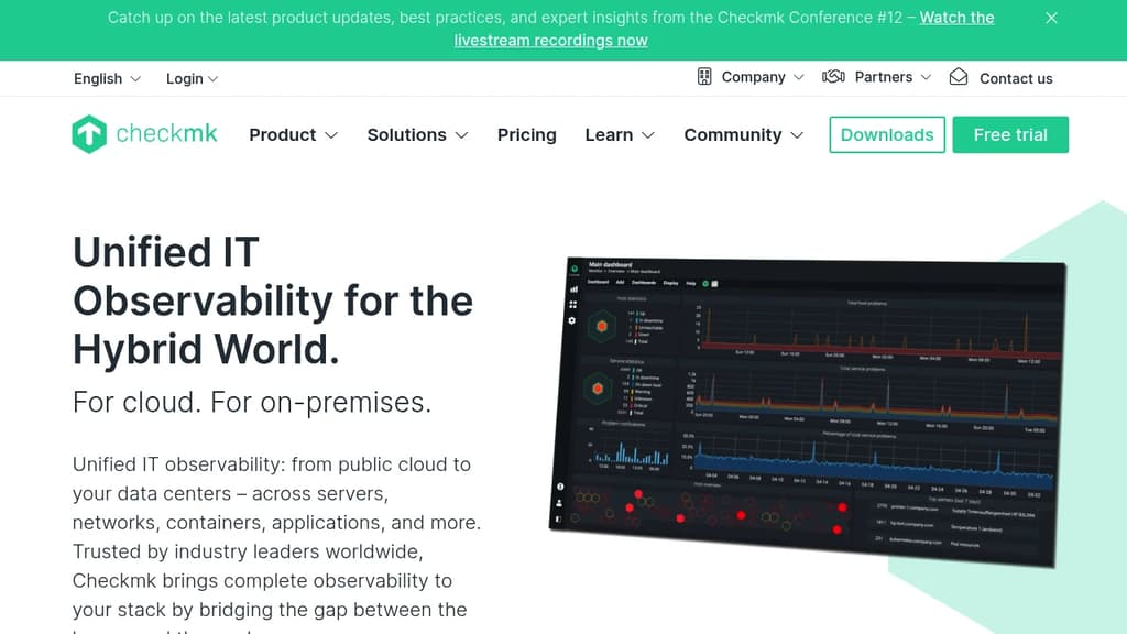 Screenshot of Checkmk