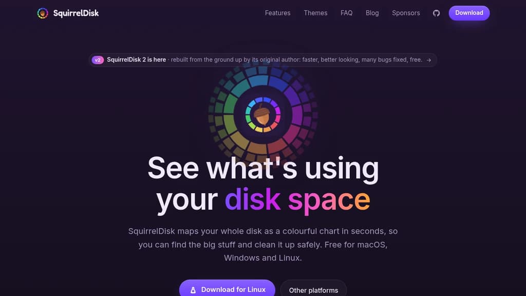 Screenshot of SquirrelDisk