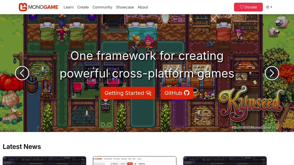 Screenshot of MonoGame