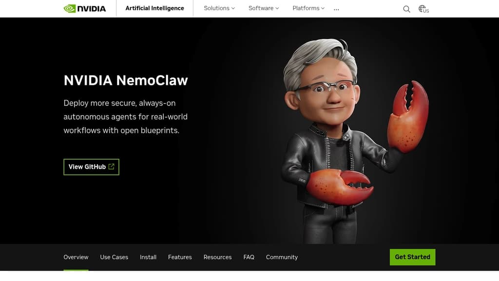 Screenshot of NemoClaw