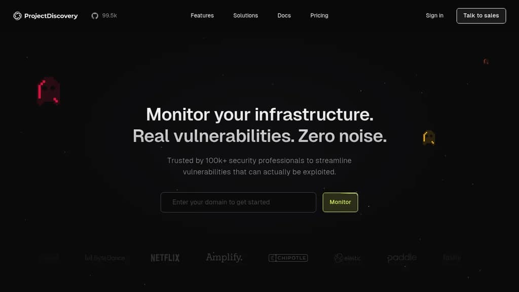 Screenshot of ProjectDiscovery