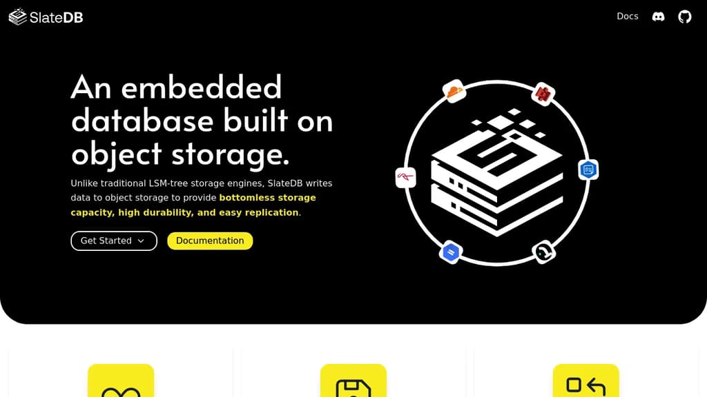 Screenshot of SlateDB