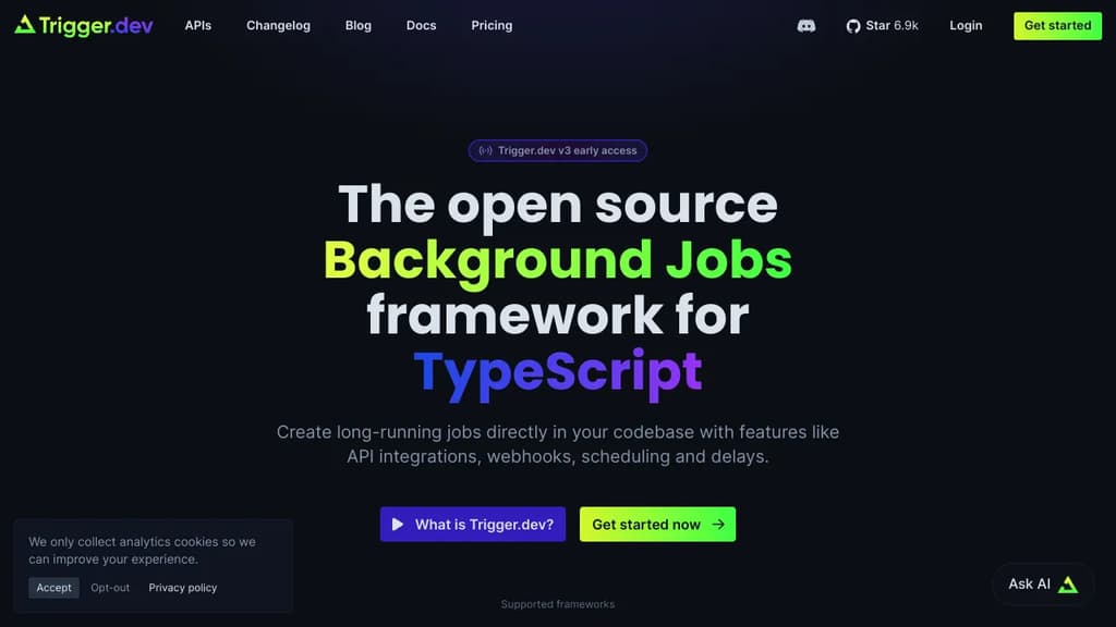 Screenshot of Trigger