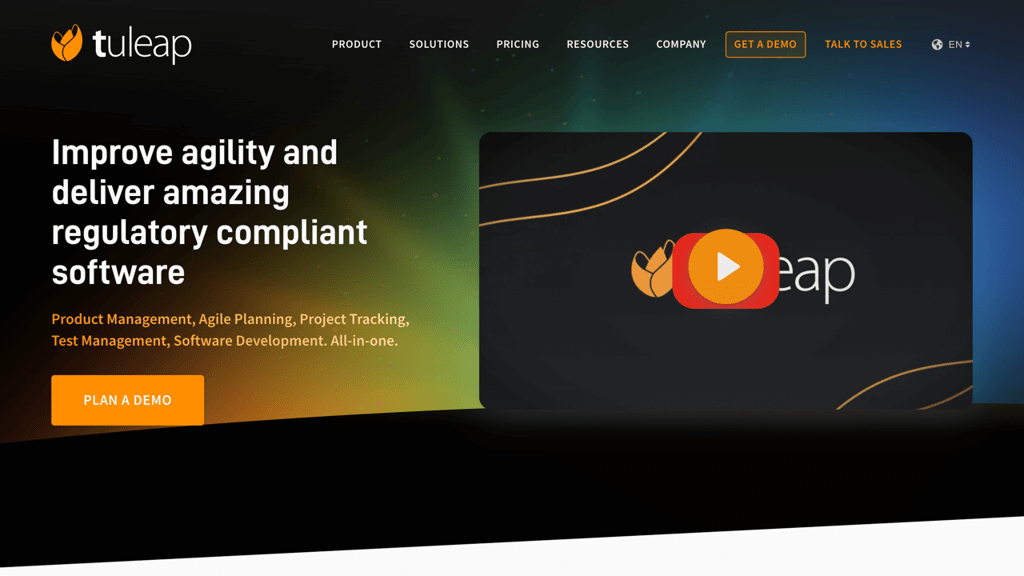 Screenshot of Tuleap