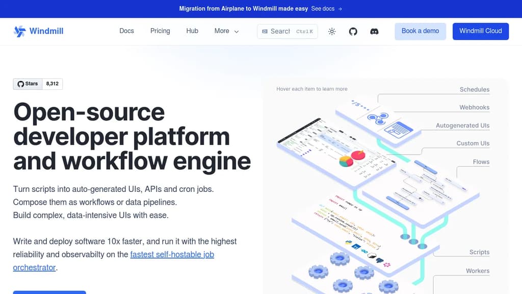 Screenshot of Windmill
